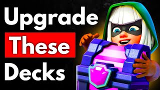 Top 5 BEST F2P Decks in Clash Royale October 2024 [upl. by Ab197]