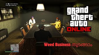 Weed Business തുടങ്ങാം GTA Online PS5 Malayalam Gameplay  Day 4 [upl. by Marvella]