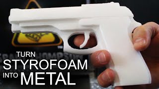 How To Turn Styrofoam Into Solid Aluminum [upl. by Velvet492]