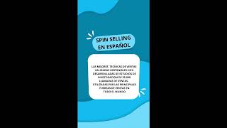 spin selling en español prefacio [upl. by Lester]