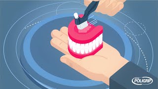 How To Remove Denture Adhesive [upl. by Ardnahc]