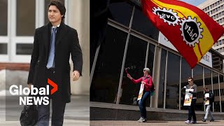 MPs mock Trudeau’s New York trip as PSAC strike continues [upl. by Katlaps499]