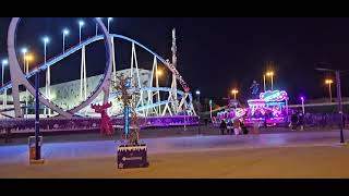 looping star in winter wonder land Kuwait 2024 [upl. by Asseral]