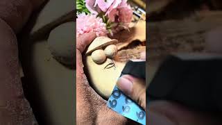 How to Make Laser Potato 🔨diy handmade craft Woodcarvingsculpturedayueershrots [upl. by Acemat]