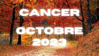 ♋️ CANCER ♋️ PRÉDICTIONS OCTOBRE 2023 🔮 [upl. by Sonitnatsnok]