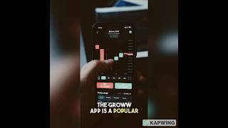 The Groww App  Easy Interface  Low Brokrage Charges [upl. by Rowney]