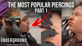 THE MOST POPULAR PIERCINGS  Which Is Your Next One [upl. by Eeroc736]