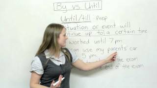 English Grammar  By or Until [upl. by Marieann]