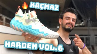 ADİDAS HARDEN VOL 6 İNCELEMESİ  BU SEFER OLMUŞ  FP AYAKKABISI [upl. by Hali]