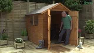 Durable Overlap Apex Garden Sheds With Dip Treatment from ShedPlus [upl. by Ileek]