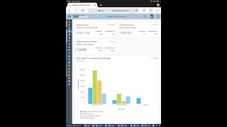 SAP Business ByDesign How to setup projected sales dashboards and KPIs with tablets [upl. by Netfa]