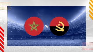 MARROCOS X ANGOLA AO VIVO AMISTOSOS INTERNACIONAIS MOROCCO V ANGOLA LIVE [upl. by Reamonn165]