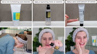 How to use COSRX The Retinol Cream 01 [upl. by Lekym]