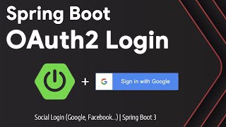 OAuth2 Social Login with Spring Security  Sign in with Google Spring Boot Tutorial [upl. by Kcinimod]