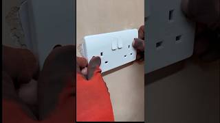 Light plug  Socket connection electricalcomponent youtubeshorts [upl. by Balcer875]