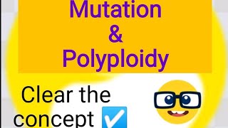 Mutation and Polyploidy Class 12 Zoology In Nepali [upl. by Nyhagen]