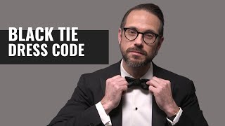 10 Black Tie Rules To ALWAYS Follow  Black Tie Event Dress Code Guide [upl. by Raynah]