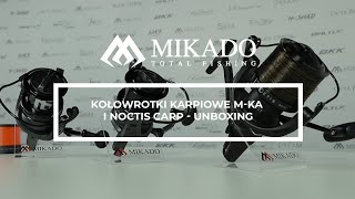 Kołowrotki karpiowe MKA i Noctis Carp – Unboxing [upl. by Nosnev]