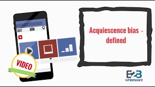 Acquiescence bias  defined [upl. by Nedgo]