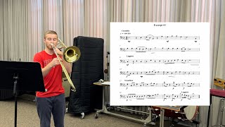 2025 SCSBOA Elementary AllSouthern Honor Band  TromboneBaritone Audition Excerpt [upl. by Wadell]