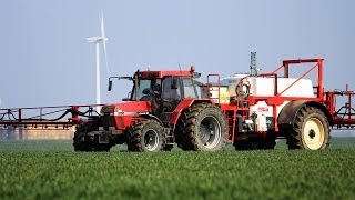 Case 5150 with Agrifac Milan spraying  Gewasbescherming spuiten  Flevoland  Holland [upl. by Alissa674]