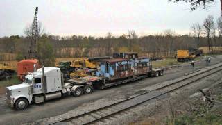 Unloading Lehigh Valley 95100  Timelapse [upl. by Cirdes]