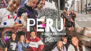 a week in Peru  sight seeing training eating comp venue swimming 🇵🇪 [upl. by Ydnab]