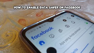 How to Enable Data Saver on Facebook [upl. by Atterbury]