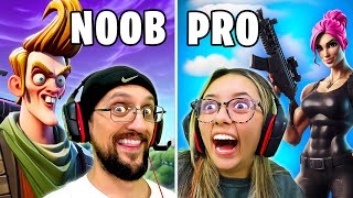 Fortnite OG Noob vs Pro Duos w FGTeeV Duddz amp Lex [upl. by Jedd]