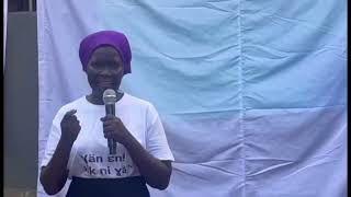 Gambella SDA Women Program Close of Sermon by Nyamuol Peter Pal [upl. by Ylrebnik397]