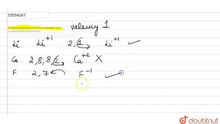 Choose the elements which from monovalent ions i Li ii Ca iii F iv Al v P vi K [upl. by Erde562]