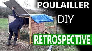 DIY POULAILLER EN BOIS DE RECUP 12 NOVEMBRE 2019 permaculture permaculteur autonomie [upl. by Morie]