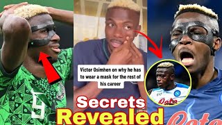 Secret Behind Victor Osimhen Mask Revealed 😱 [upl. by Andrel]