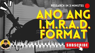 Ano ang IMRAD format [upl. by Naraj754]