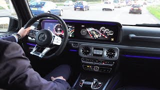 2019 Mercedes G63 AMG Wagon Drive 4MATIC  Review G Class Sound Acceleration Exhaust [upl. by Rafe]