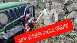 RC FOUR WHEELING OFF ROAD RECOVERY [upl. by Starbuck]