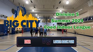 BCVB Summer 2024 Division 5 CoEd League DNR vs Lower Back Pain 72924 [upl. by Janenna725]