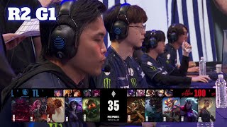 TL vs 100  Game 1  Round 2 S14 LCS Summer 2024 Playoffs  Team Liquid vs 100 Thieves G1 full [upl. by Bogoch]