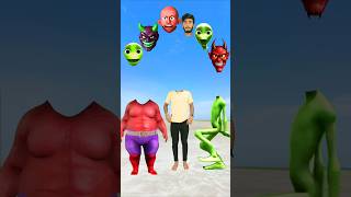 Fat Dog And Alian And Me Correct head matching vfx magic video tu radha meri mai samshorts mmmrazz [upl. by Ailecec]