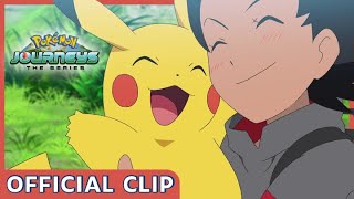 Time to Catch a Pikachu Goh  Pokémon Journeys The Series  Official Clip [upl. by Winny]