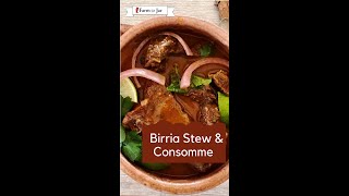 Beef Birria Stew with Consommé Birria de res con consomé shorts [upl. by Cirle929]