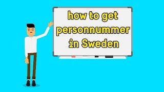 How to get a personnummer in Sweden stepbystep guide HOWTO SWEDEN 1 [upl. by Wynny]