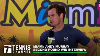 The Andy Murray Surge  Miami 2R [upl. by Werby291]