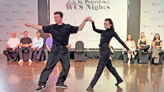 Semion Ovsiannikov amp Irina Puzanova Invitational JnJ WCS Nights 2024  WCS Dance [upl. by Countess]