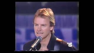 Sting amp Zucchero  Muoio Per Te Canale5 ITA  1991 [upl. by Sieracki]