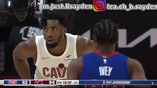 Leach reacts To Detroit Pistons VS Cleveland Cavaliers  Full Game HIGHLIGHTS  October 25 2024 [upl. by Ahsenik19]