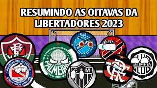 CLASSIFICADOS DA LIBERTADORES OITAVAS DE FINAL  animação teamballs [upl. by Stanfield]