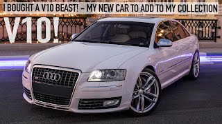 REVEAL A V10 amp SICK INTERIOR  MY NEW CAR THE AUDI S8 V10 52L D3  4K  ADDITION TO MY COLLECTION [upl. by Laniger288]