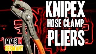 Knipex Cobra Hose Clamp Pliers  85 51 250 A [upl. by Aihsei]