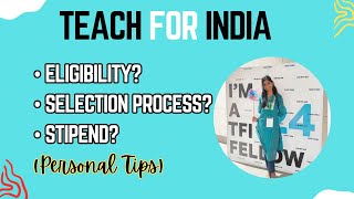 What is Teach For India Fellowship  Best Jobs for Graduates  Fellowships  Crafty Diary [upl. by Bick451]